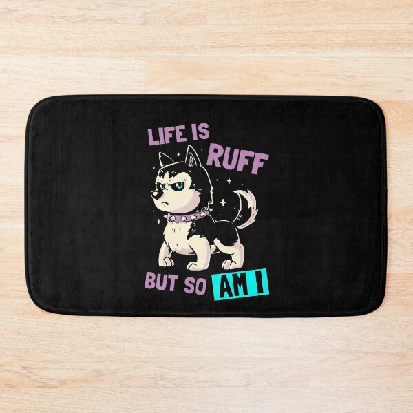 Item preview, Life is Ruff - Cute Funny Puppy Dog Gift designed and sold by koalateess.