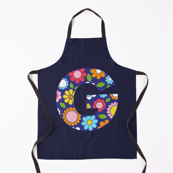 Item preview, Hippie Floral Alphabet Letter G designed and sold by ToluaPrints.