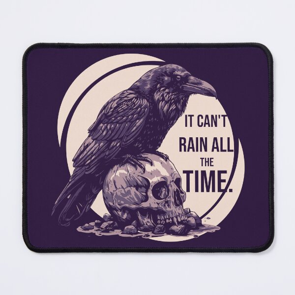 Item preview, The Crow - It can't rain all the time designed and sold by RockSteadyReady.