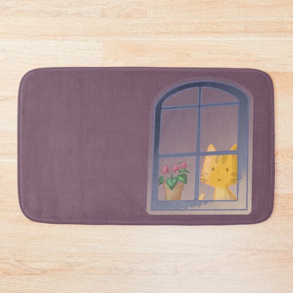 Item preview, Cat window designed and sold by Mamemiyu Shop.
