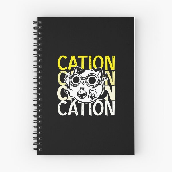 Item preview, Cations | Positive charge | science humor | geeky | biology funny | cute kitty designed and sold by themichetti.