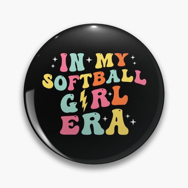 Item preview, Retro Groovy In My Softball Girl Era designed and sold by Blok45.