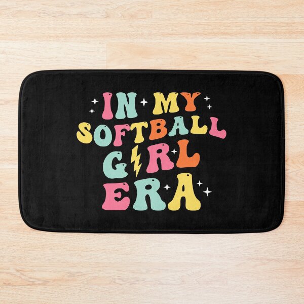 Item preview, Retro Groovy In My Softball Girl Era designed and sold by Blok45.