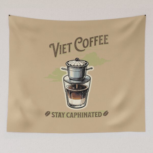 Item preview, Viet Coffee: Stay Caphinated designed and sold by TravelingPlateS.