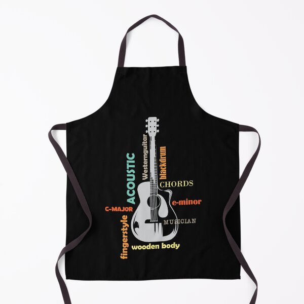 Item preview, retro guitar musician western guitar acoustic music symbol vintage designed and sold by AndreMi.