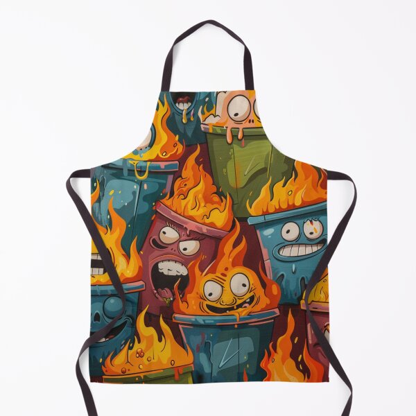 Item preview, Dumpster Fires: Character Art, Everything Is Fine Humor designed and sold by Fantasy Masterpiece.
