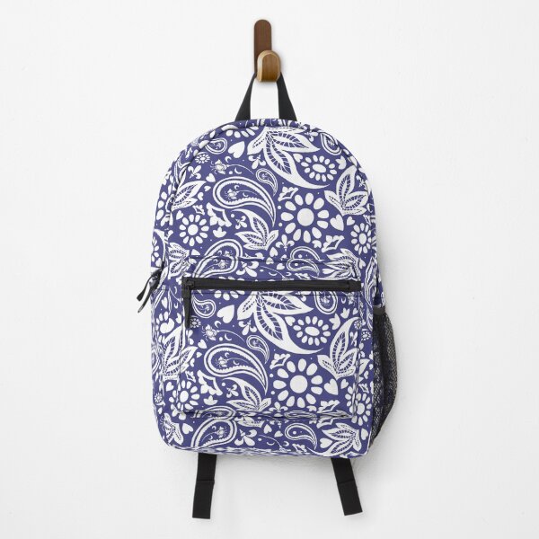 Item preview, Hamptons Blue and White Floral Pattern designed and sold by CreativeBridge.