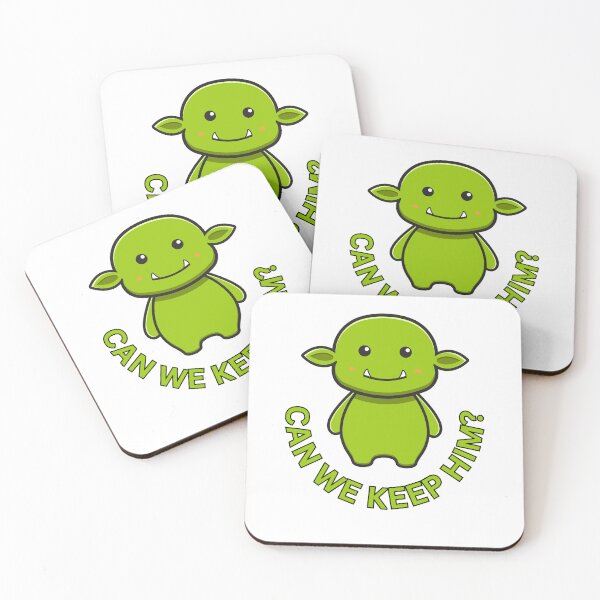 Item preview, 'Pet Goblin' - Greeting Card designed and sold by Melty Shirts.