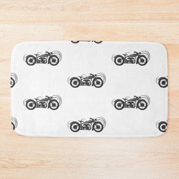 Item preview, Old motorbike minimalist art designed and sold by Art-Design-EM.