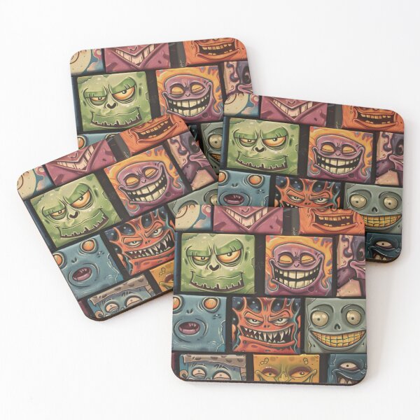 Item preview, Vintage Retro Abstract: Trendy Custom Brick Faces Design designed and sold by Fantasy Masterpiece.