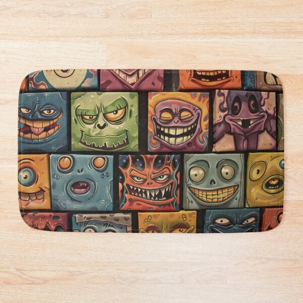 Item preview, Vintage Retro Abstract: Trendy Custom Brick Faces Design designed and sold by Fantasy Masterpiece.