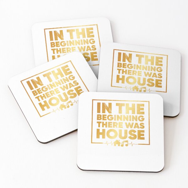 Item preview, In The Beginning There Was House - House Music designed and sold by mBshirts.