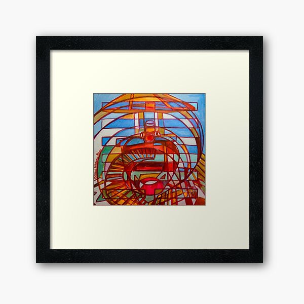 Hexagram 48: Jĭng (The Well) Framed Art Print