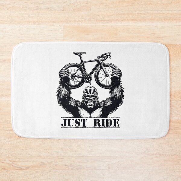 Item preview, Cycling Just Ride Gorilla designed and sold by Esskay Designs.