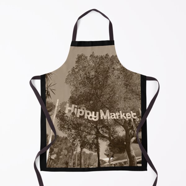 Item preview, Hippy Market Sign Ibiza Tint Vertical designed and sold by eddiebarronshop.