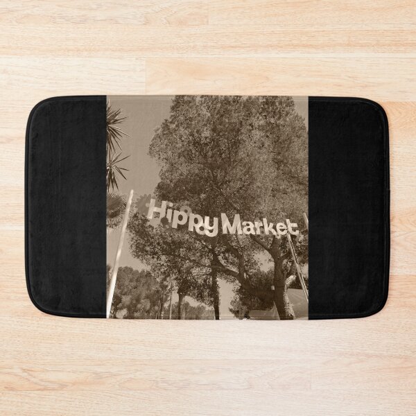Item preview, Hippy Market Sign Ibiza Tint Vertical designed and sold by eddiebarronshop.