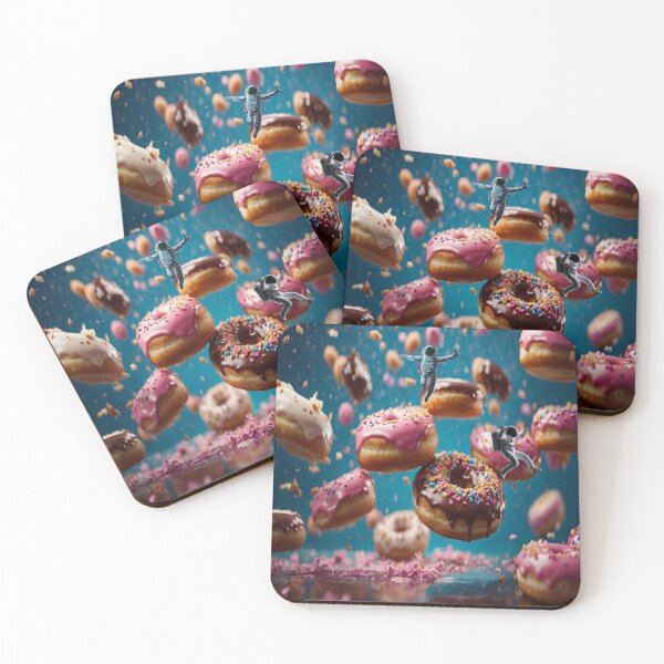 Item preview, Donut Happy Astronauts designed and sold by Surreallytee.