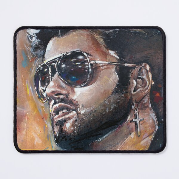 Item preview, George Michael painting designed and sold by GalleryKauffeld.
