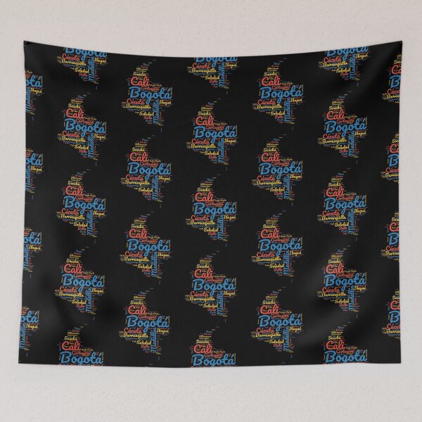 Item preview, Colombia Colombian Flag Pride Colombia Cities Map designed and sold by elvisg03.