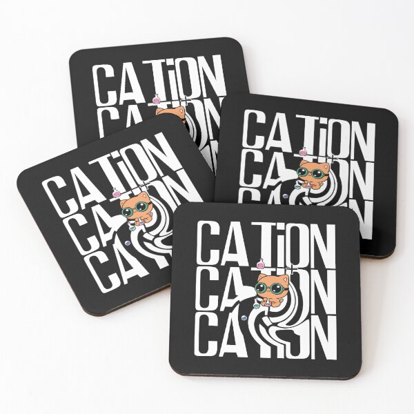 Item preview, Cations | biology humor | science funny cat | positive charge | geeky designed and sold by themichetti.