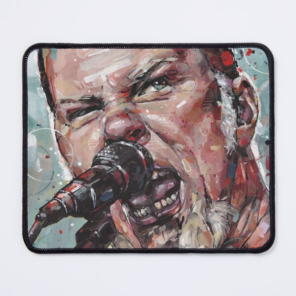 Item preview, James Hetfield painting designed and sold by GalleryKauffeld.