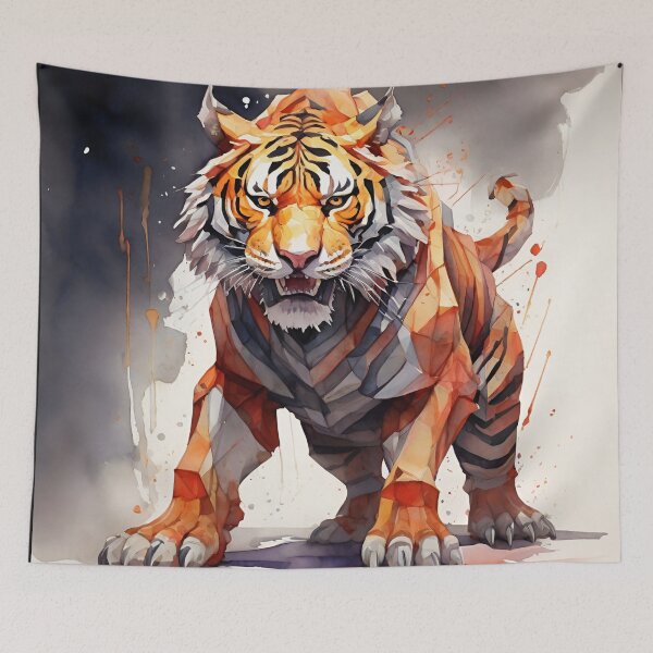 Item preview, Vicious Tiger designed and sold by PolygonPinnacle.