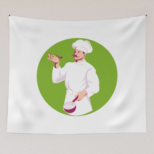 Item preview, Chef designed and sold by GoJobs.