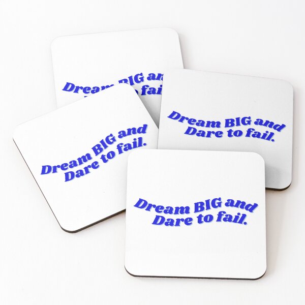 Item preview, Dream BIG And Dare To Fail. No.1 designed and sold by blinkart16.
