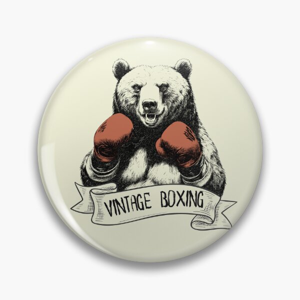 Item preview, Vintage Boxing Boxing Bear designed and sold by TrueArtsStore.