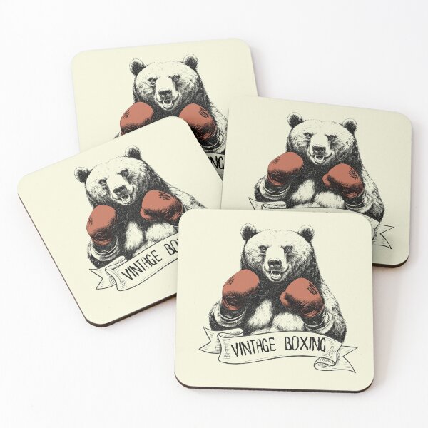 Item preview, Vintage Boxing Boxing Bear designed and sold by TrueArtsStore.