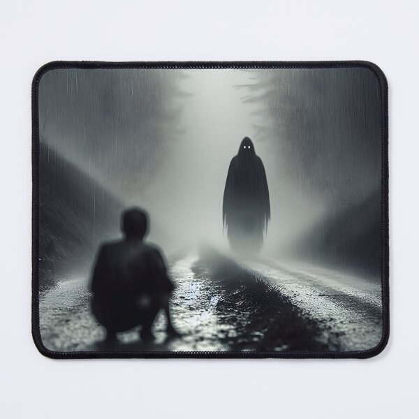 Item preview, Rainy Night Terror: Captivating Artwork of Petrified Encounter designed and sold by PandaTShirtShop.