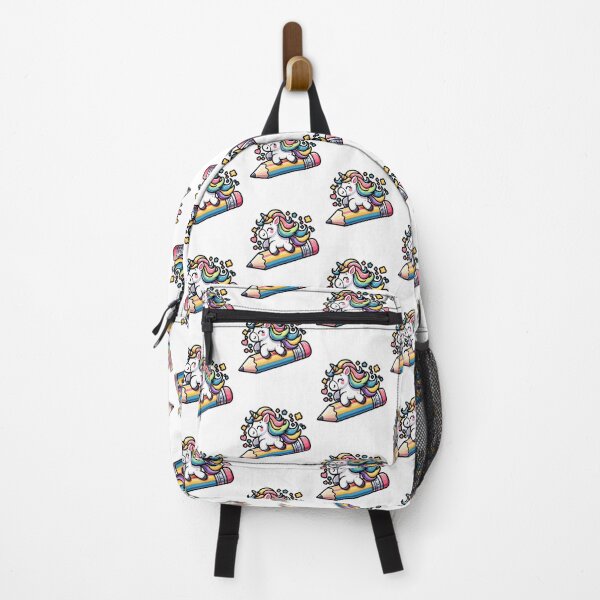Item preview, Back to School Unicorn Riding A Pencil designed and sold by TKsTees.