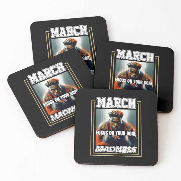 Item preview, March Madness: Hoops Focus - Intense Play with white letters designed and sold by SplashTastic.