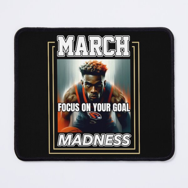 Item preview, March Madness: Hoops Focus - Intense Play with white letters designed and sold by SplashTastic.