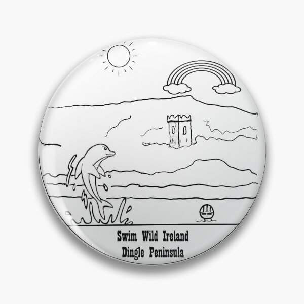 Item preview, Swim Wild Ireland Dingle Peninsula designed and sold by MTDART.