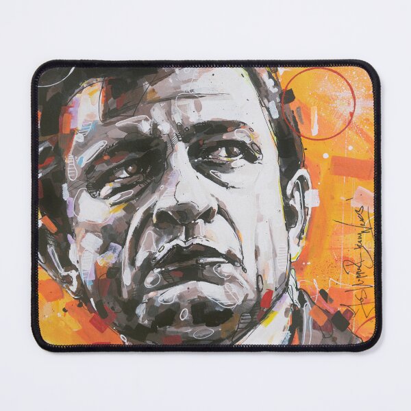 Item preview, Johnny Cash painting designed and sold by GalleryKauffeld.