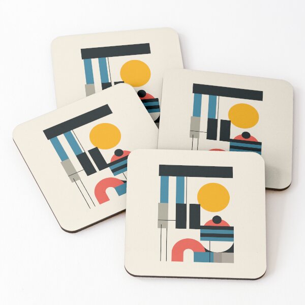 Item preview, Bauhaus Inspired Graphic Art (2) designed and sold by DeaSelma.