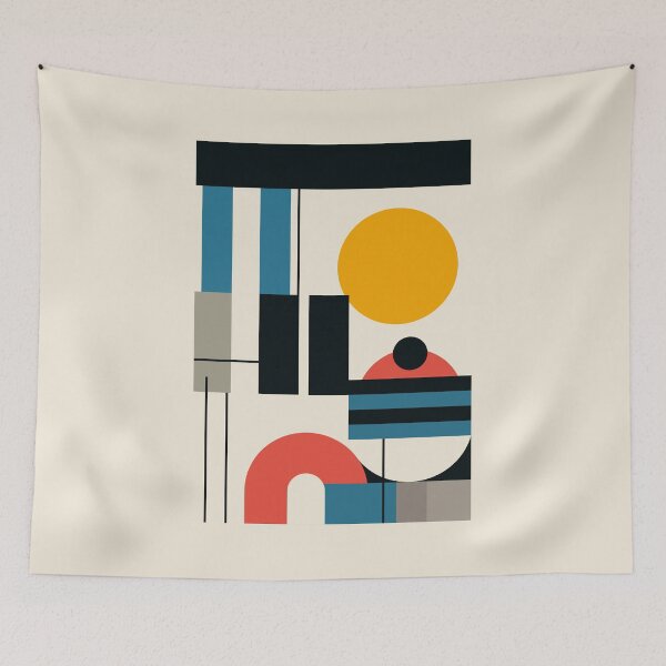 Item preview, Bauhaus Inspired Graphic Art (2) designed and sold by DeaSelma.