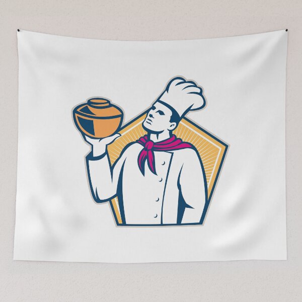 Item preview, Chef designed and sold by GoJobs.