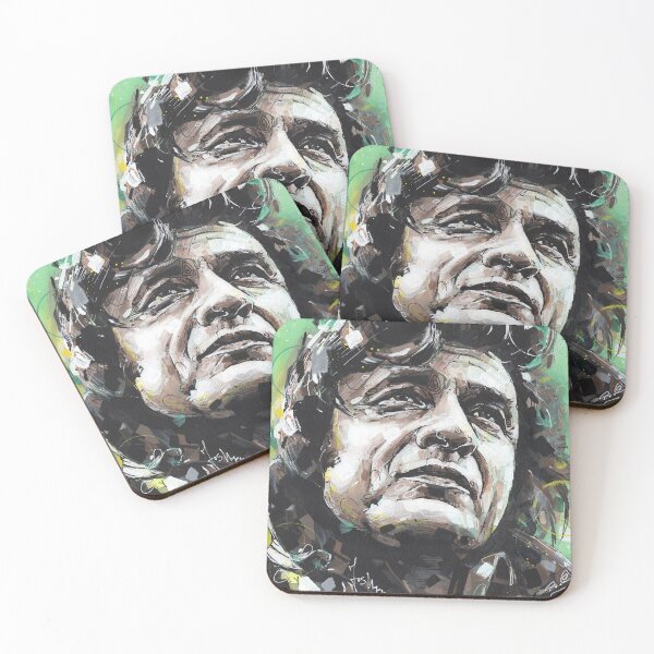 Item preview, Johnny Cash painting designed and sold by GalleryKauffeld.