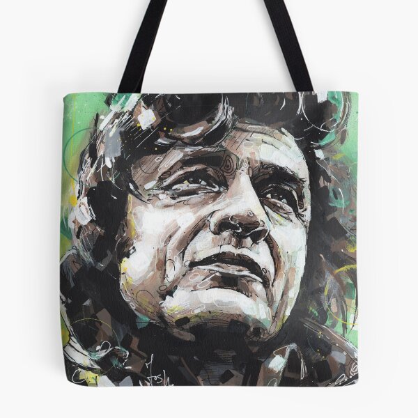Artikelvorschau, Johnny Cash-Gemälde entworfen und verkauft von GalleryKauffeld.