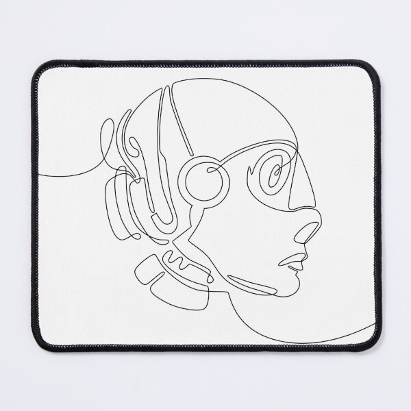 Item preview, Robot line art. designed and sold by tapilipa.