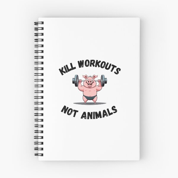 Item preview, Kill Workouts Not Animals designed and sold by Amzg-Designs.