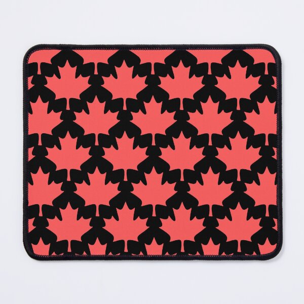 Item preview, Maple Leaf (Black-Red) designed and sold by Mohit Khanna.