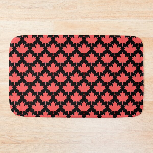 Item preview, Maple Leaf (Black-Red) designed and sold by Mohit Khanna.
