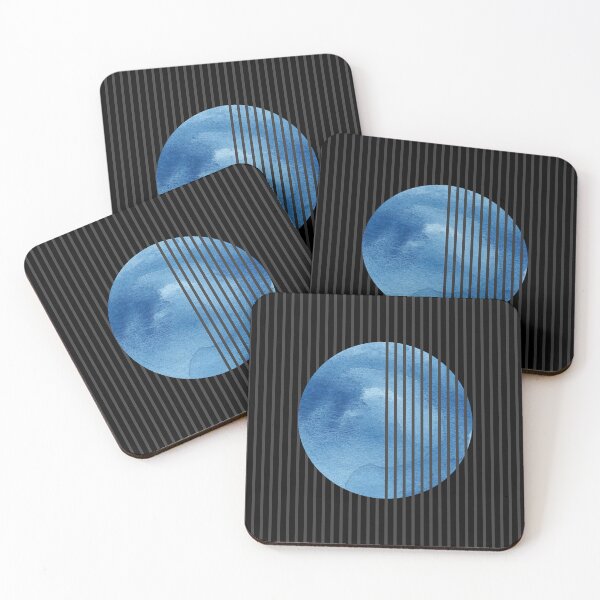Item preview, abstract disk blue designed and sold by tristanmillward.