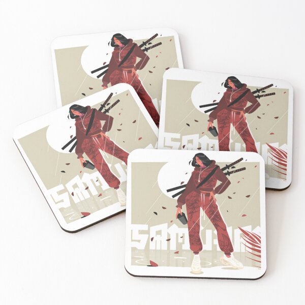 Item preview, Woman in sportsuit with swords designed and sold by Pawfectly Cute.