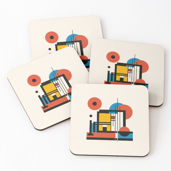 Item preview, Bauhaus Inspired Graphic Art (3) designed and sold by DeaSelma.