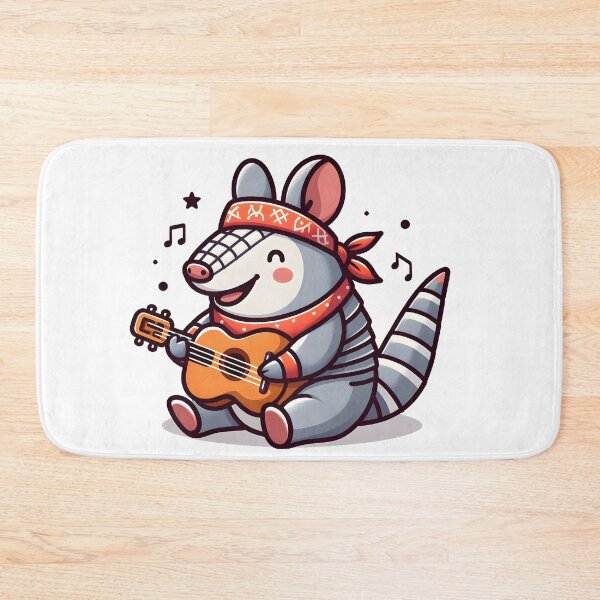 Item preview, Kawaii Armadillo With Bandana designed and sold by CanvasCutie.