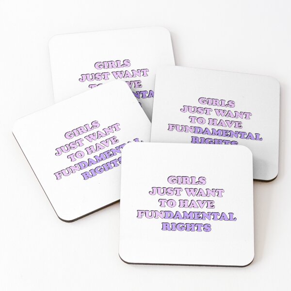 Item preview, Girls Just Want to Have Fundamental Rights designed and sold by Inspirationmotivation.